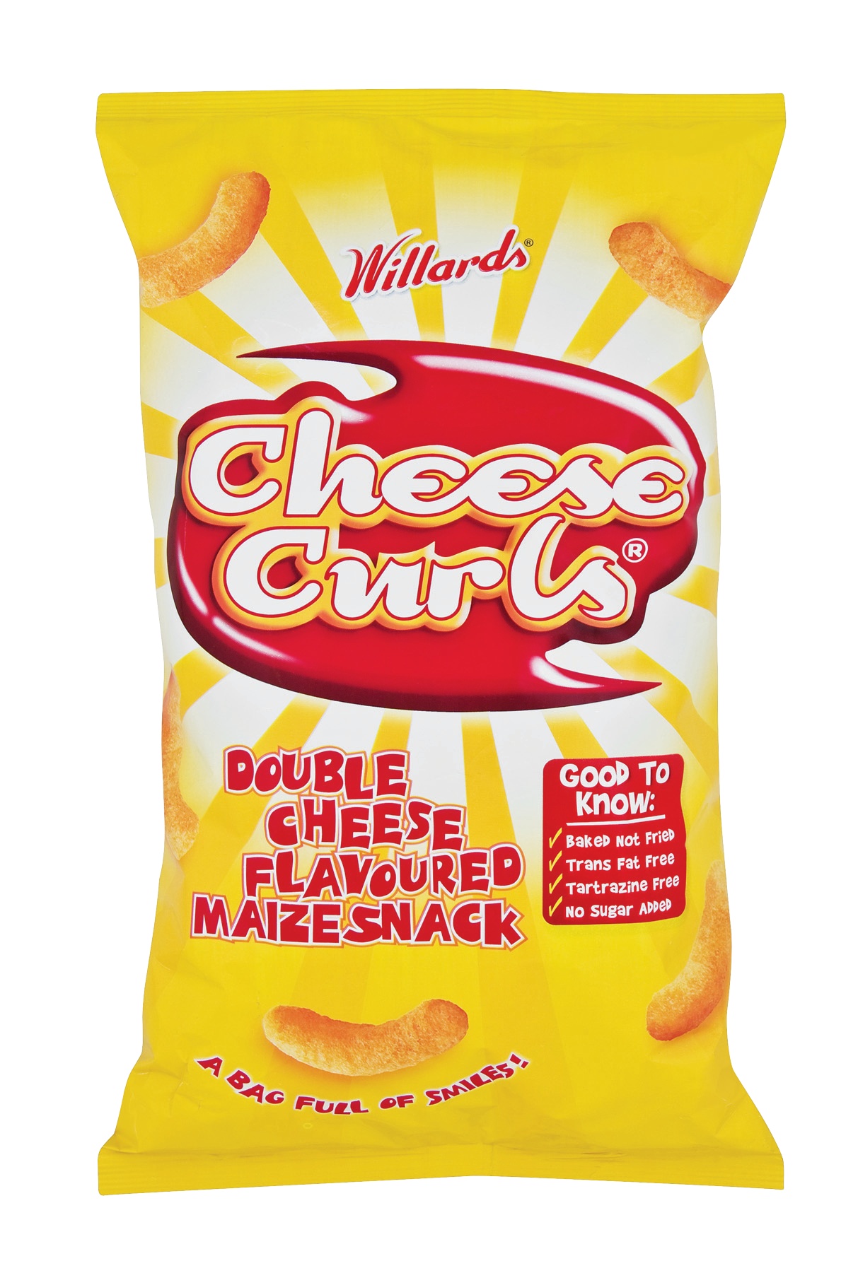 Willards Cheese Curls Original 90G