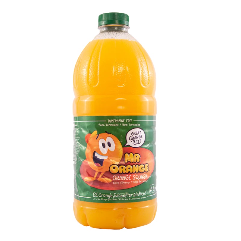 Mr Orange Squash Rtd 6 X 300ml