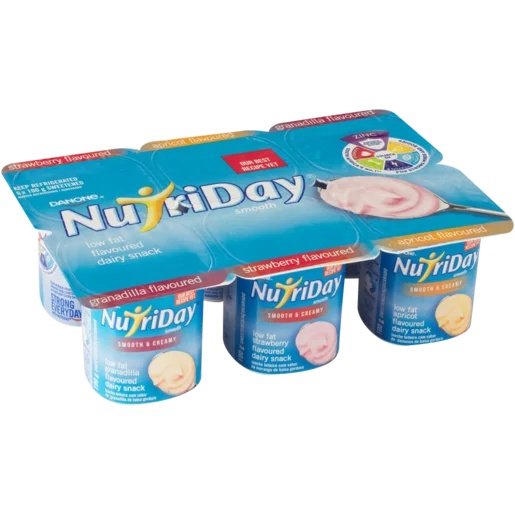 Nutriday Yog Dairy Smooth Strawberry 6-pack