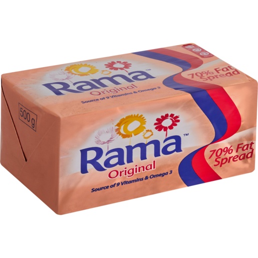 Rama Margarine Original Brick 70% Fat Spread 500g