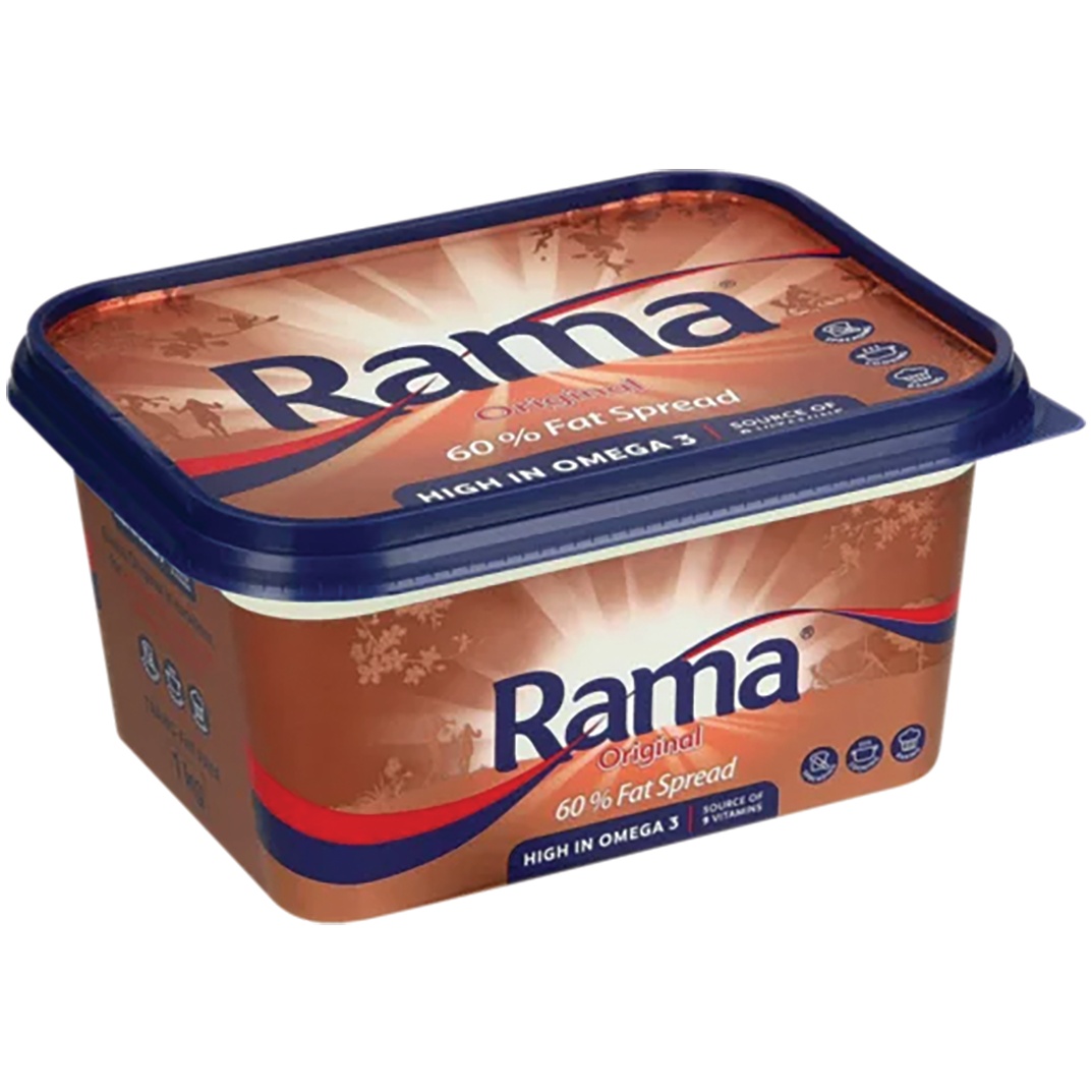 Rama Margarine Original Tub 60% Fat Spread 1kg