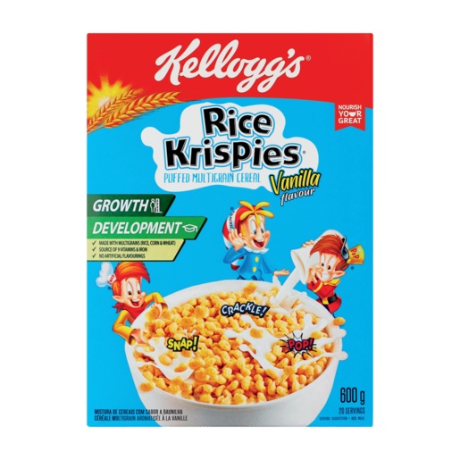 Kelloggs Rice Krispies Vanilla 500g