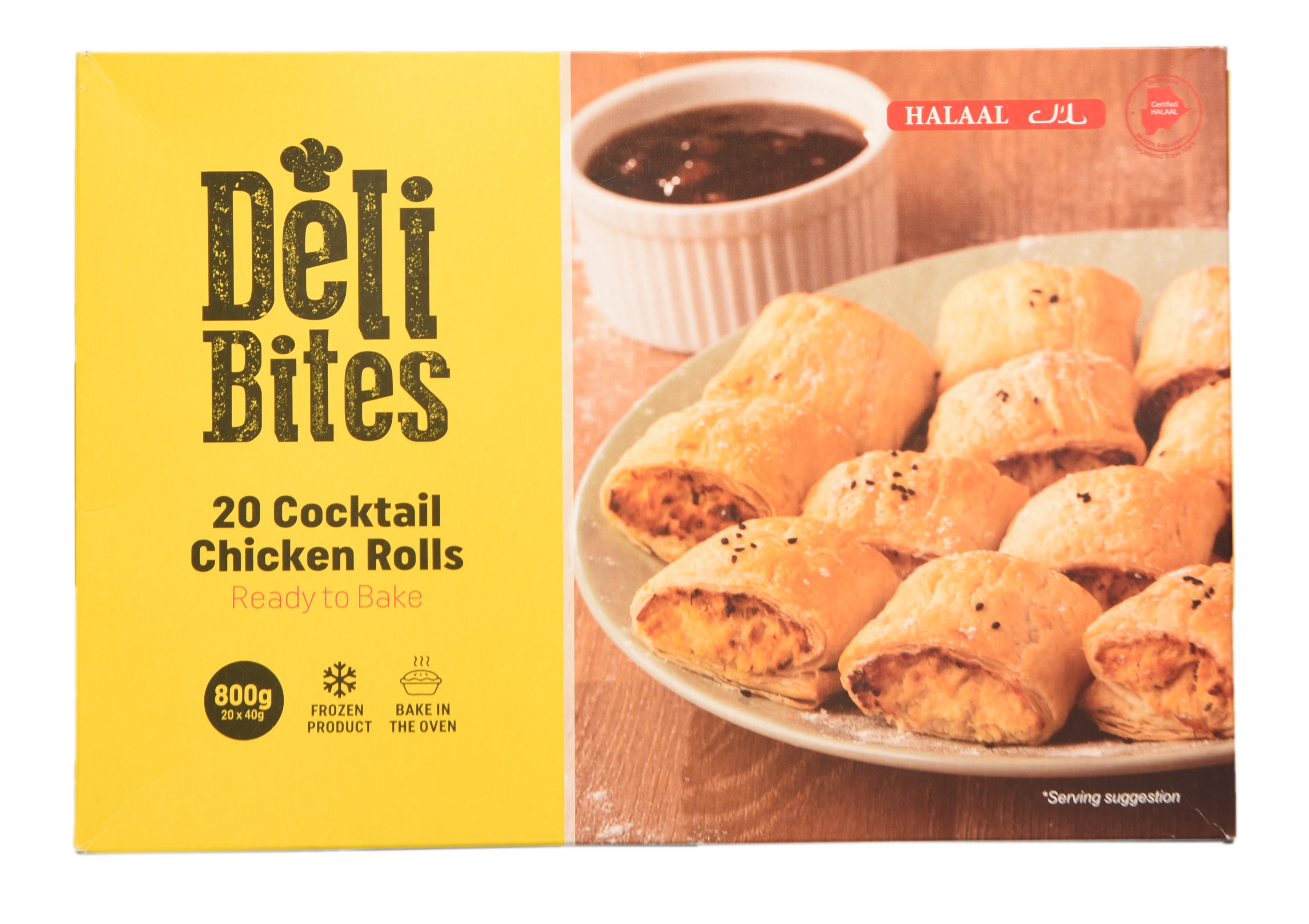 Deli Bites C/Tail Rolls 40G Chicken 20S