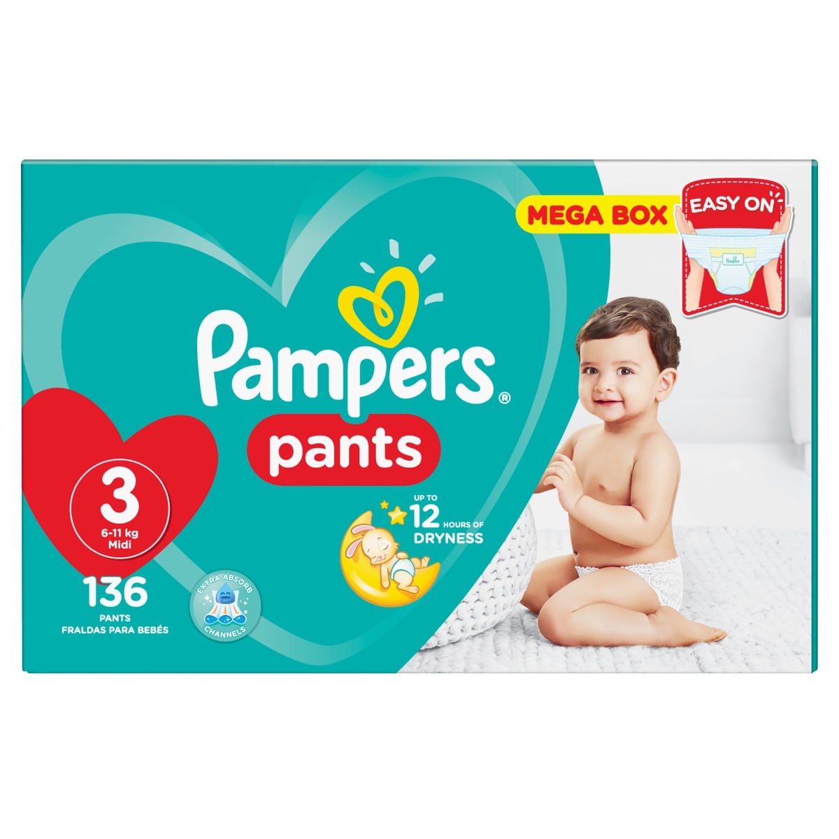 Pampers Nappies Act Baby Pants Jp Junior 50s